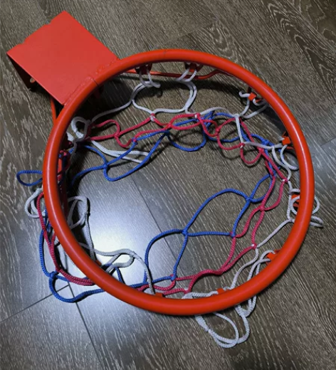 儿童篮球框挂式室外免打孔篮圈家用室内可折叠...