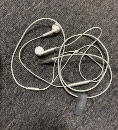 唐麦t0有线耳机半入耳式3.5mm圆孔高音...