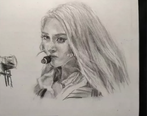 素描画像定制手绘彩铅画代画人物画肖像画真人...