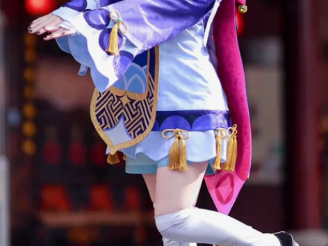 次元依七七cosplay原神 穿1洗1(就...
