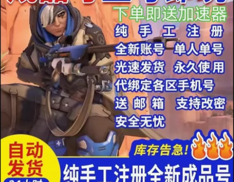 守望先锋2账号一个（新号国际服），亚服，欧...