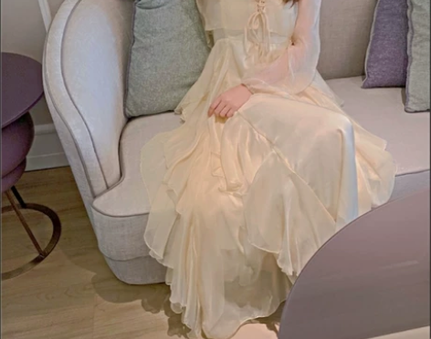 【现货】性感纯欲风夏装新款法式初恋chic...