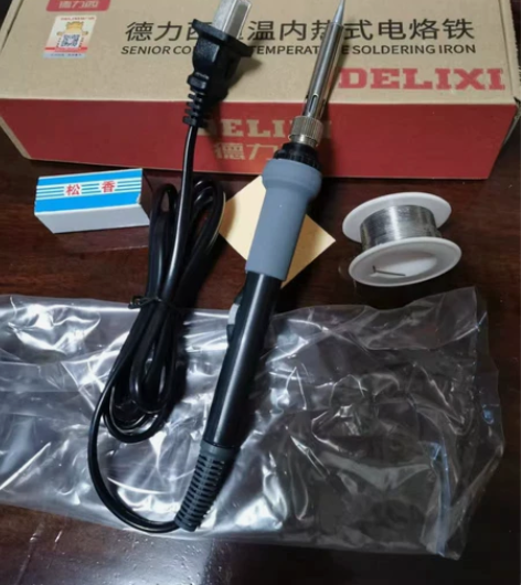 仓库到期!清一批全新德力西电烙铁家用电烙铁...