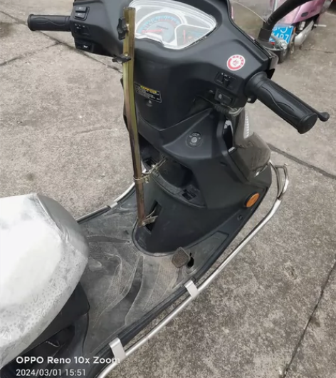 个人自用踏板摩托车，买来就接送小孩上下学，...