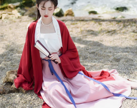 东月棠清风笺多色款宋制汉服三件套夏季日常原...