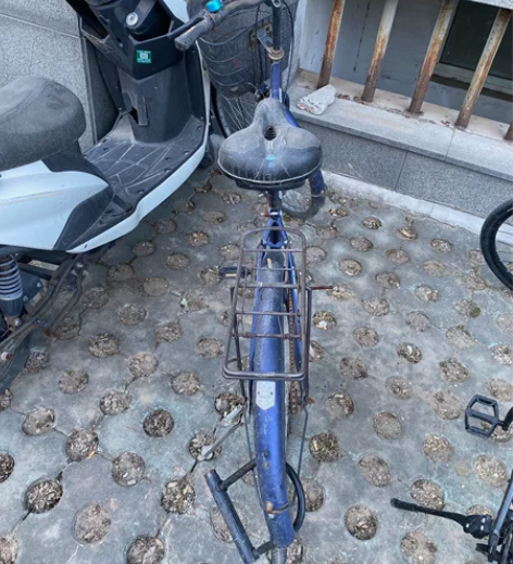 永久自行车,之前买来通勤用的,现在住单位用...