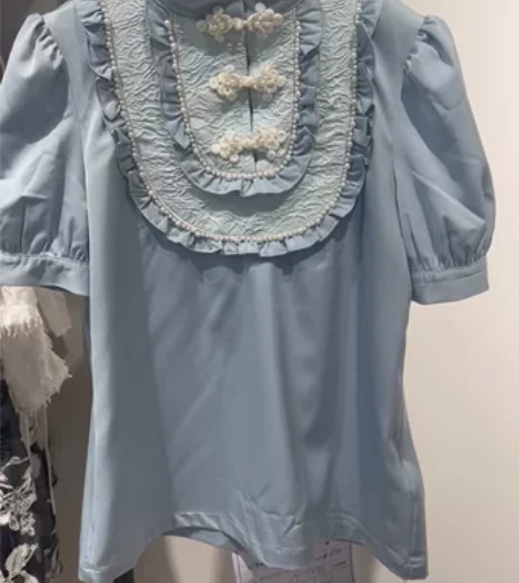 新中式中国风设计师品牌样衣衬衫(平时是不对...