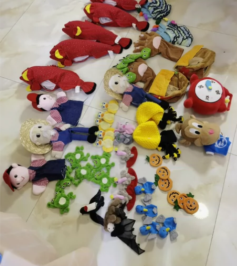 美吉姆手偶还有品牌Folkmanis,打包...