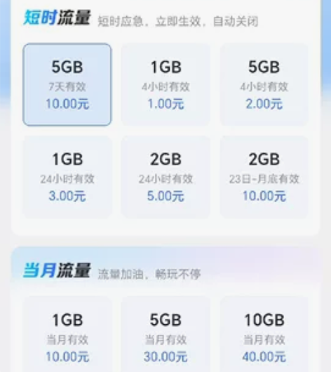 江苏移动流量7天5个g,无需开卡 感兴趣的...