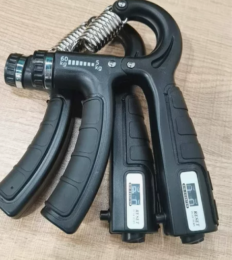 4.8元包邮送 高配版包胶计数握力器 处...