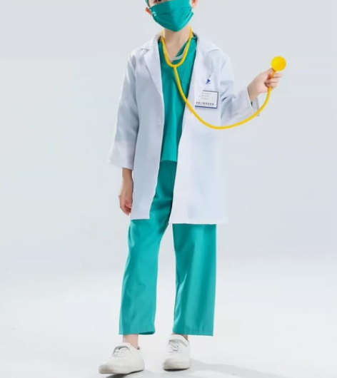 儿童医生服装演出服护士服儿童角色扮演六一儿...
