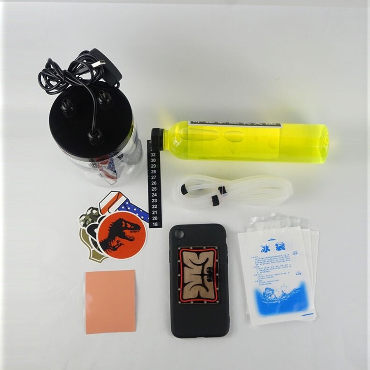 全新 苹果散热器手机水冷式液冷降温吃鸡神器...