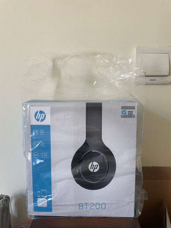 惠普无线蓝牙耳机 BT200 全新未拆封 ...