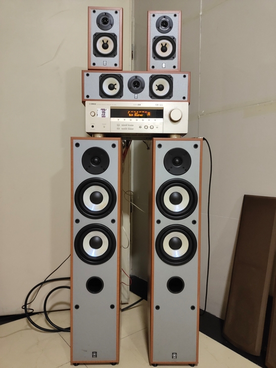YAMAHA音响一套,音质好,成色实拍见图...