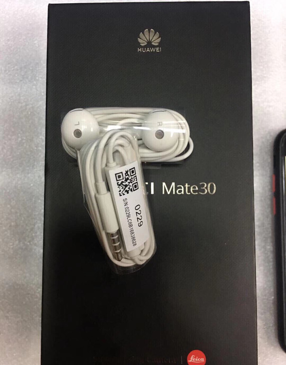 华为mate30原装正品配机耳机