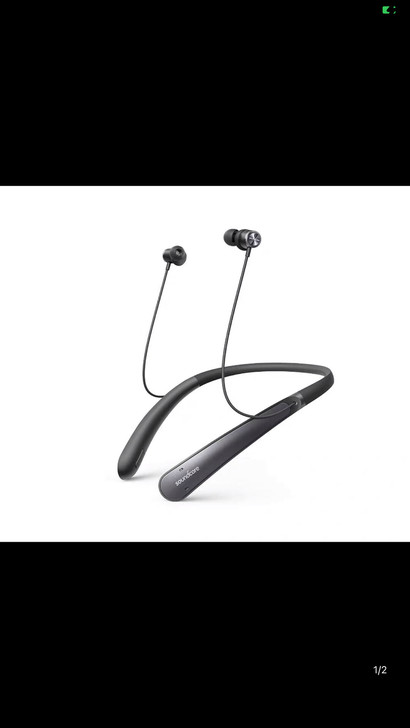 蓝牙颈带式耳机，Soundcore Lif...