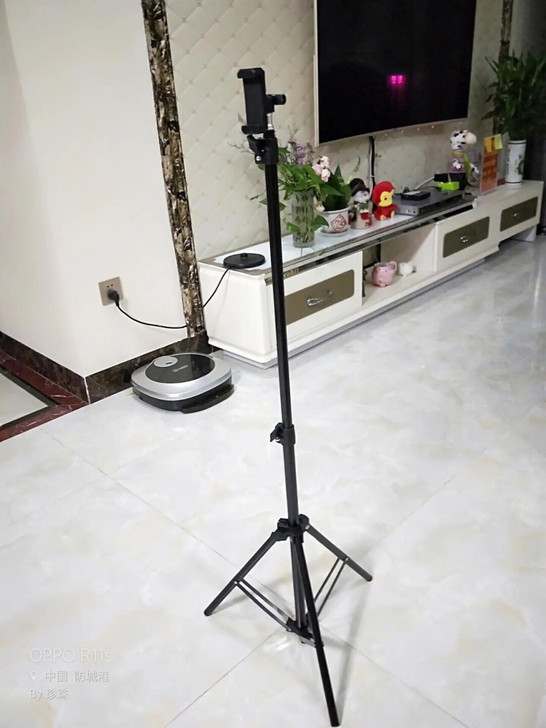 手机直播三脚支架多功能手机支架可伸缩手机支...