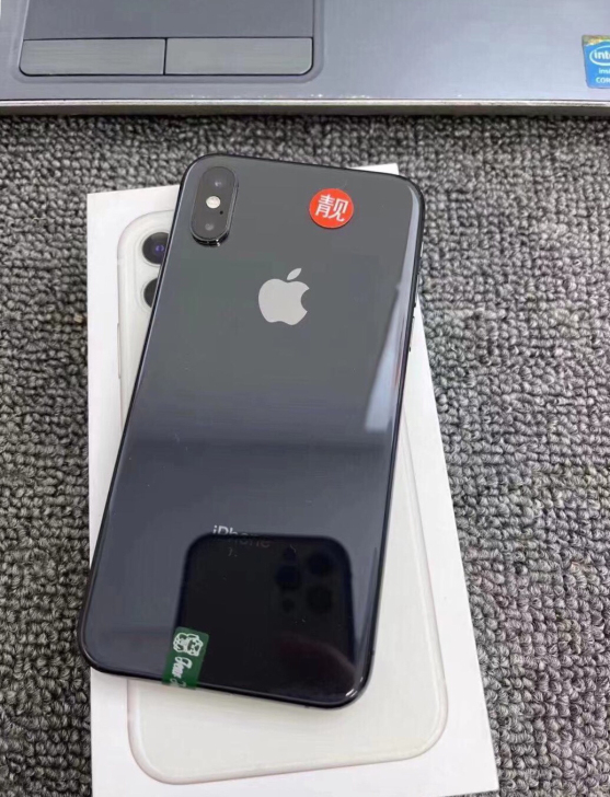 全原iPhoneXS 黑色 苹果手机 有面...
