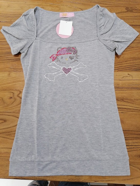 全新hello kitty 女士短袖T恤衫...