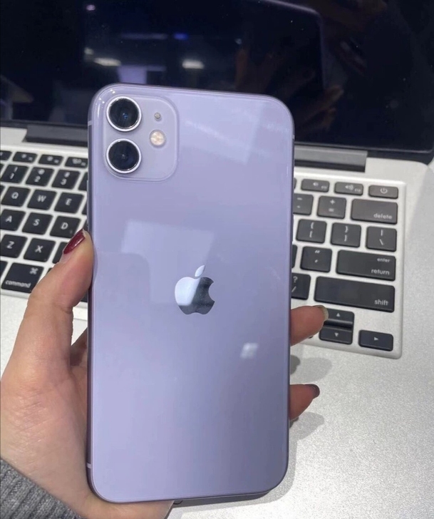 iPhone 11 紫色128g国行 无拆...