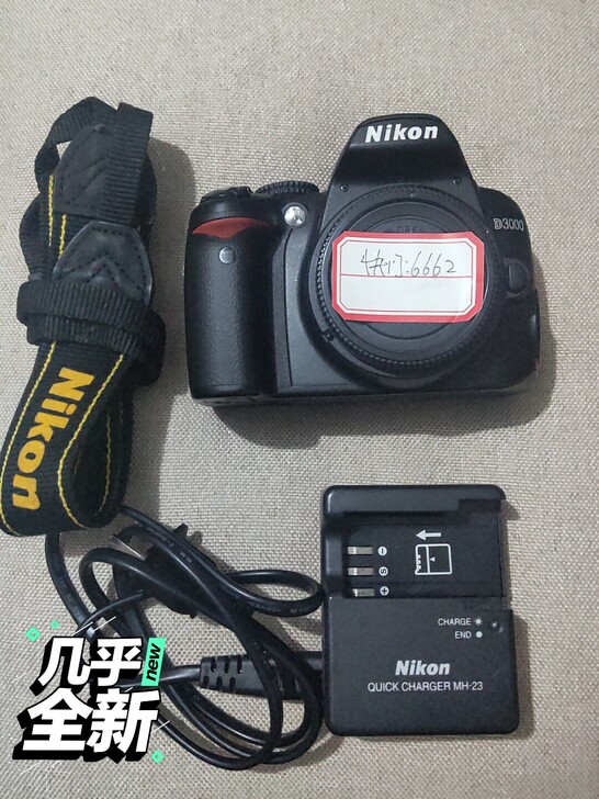 99新尼康D3000末代CCD小单反，原装...