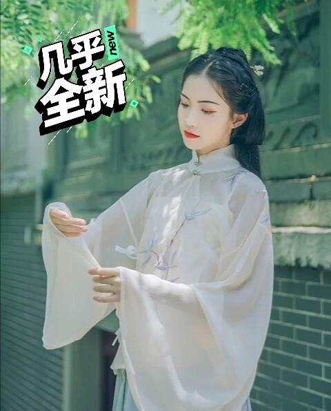 汉尚华莲  正 已绝版 紫竹上衣雪纺明制立...