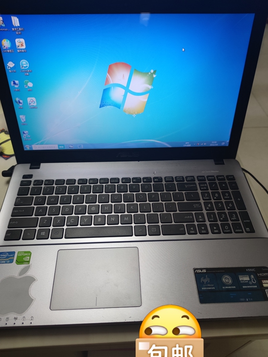 自用华硕笔记本电脑,型号x550c,闲置不...
