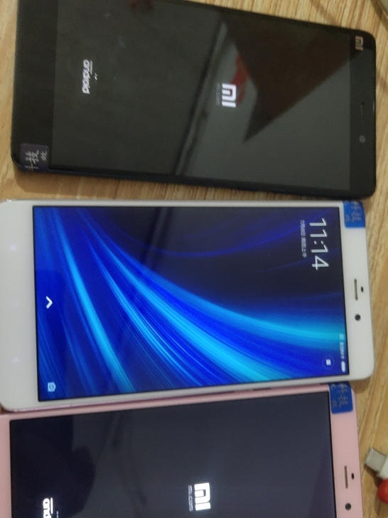 MIUI/小米 小米Note一个黑色一个白...