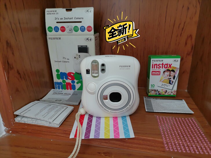 富士拍立得相机instax mini25拍...