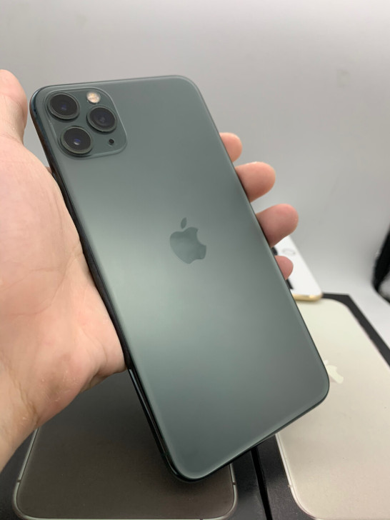 爱思全绿原屏瑕疵小黑边苹果11promax...