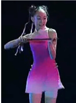 现货包邮笛中花舞蹈服儿童舞蹈演出服定制 古...