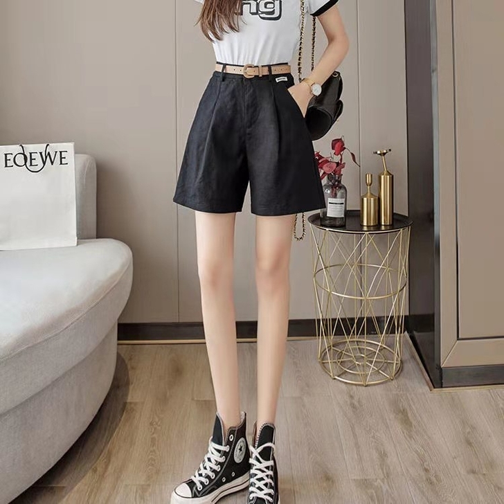 全新包邮  纯棉 工装短裤女宽松2021新...