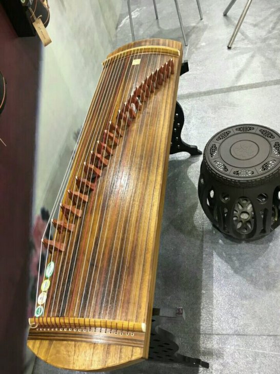 古筝凳子 全新新款圆鼓凳 中式凳 楠木红木...
