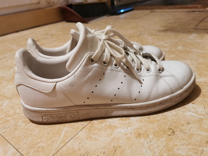 二手阿迪达斯Stan Smith全白小白鞋