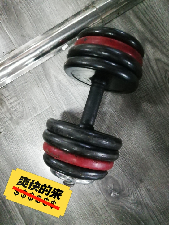 出个自用哑铃,6LB+6KG