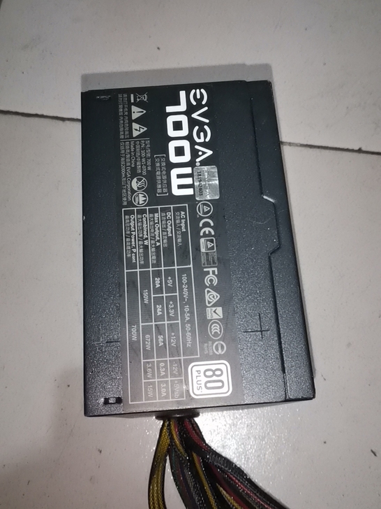 拆机电源evga700,实拍图片,原装正品...
