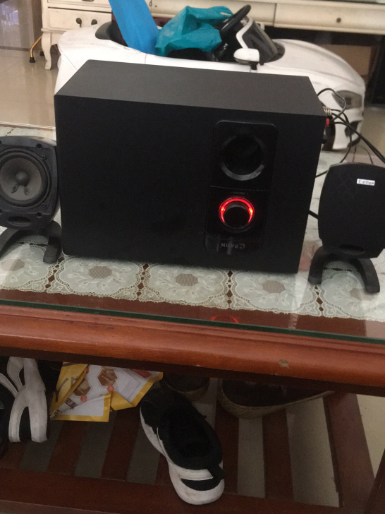 《迈笛》电脑音响.配二只麦博音箱.共3件....