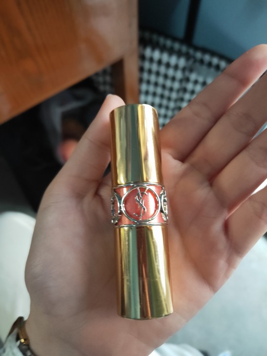 ysl金管 圆管14 珊瑚色