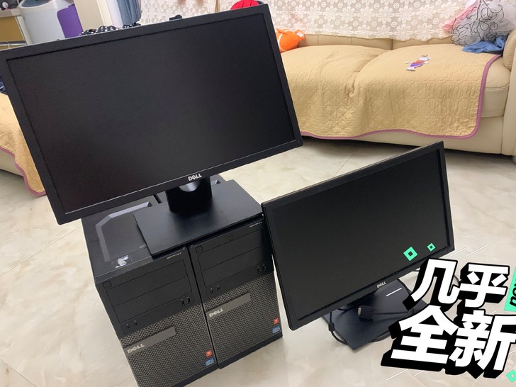出售2台原装的自已家用DELL电脑全套。i...