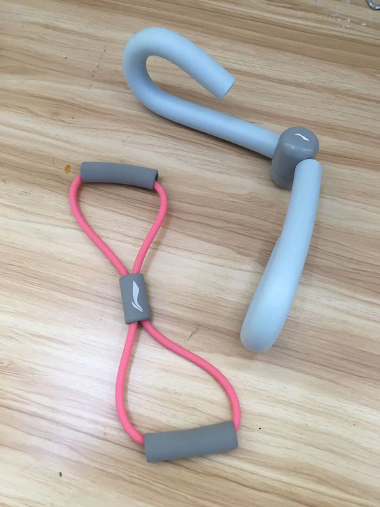 李宁正品8字拉力器盆底肌恢复器组合 8字拉...