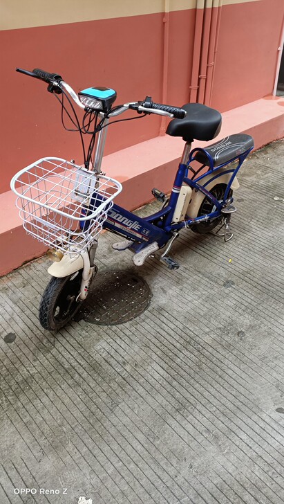 闲置电动车，只是车架子没电池，没电池，没电...