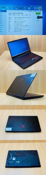 微星GF6315寸游戏本。i7-8750H...