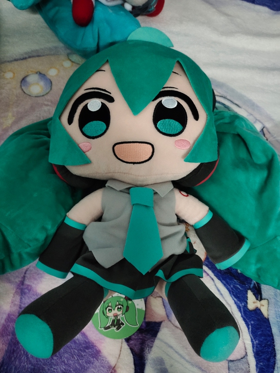 如图出售初音未来大眼睛fufu，拆检无瑕疵...