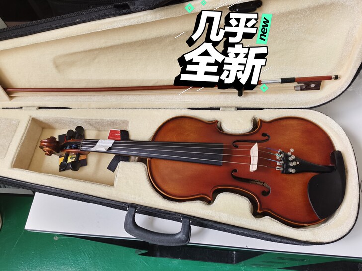 琴行展示品小提琴低价转让,没有使用过几乎全...