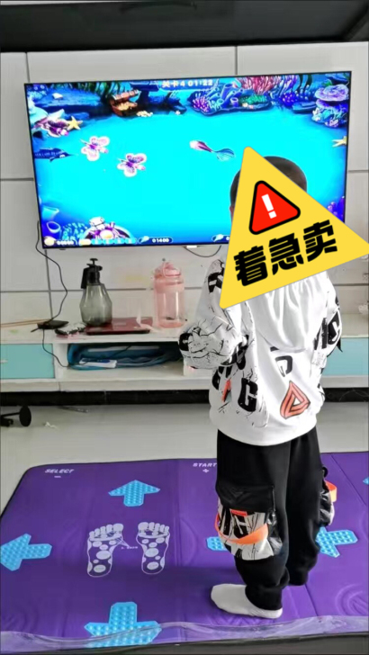 高清跳舞毯双人无线电视专用跑步体感游戏机家...