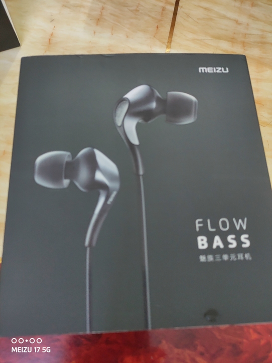 魅族三单元耳机,Fl0W-BAss,九成五...