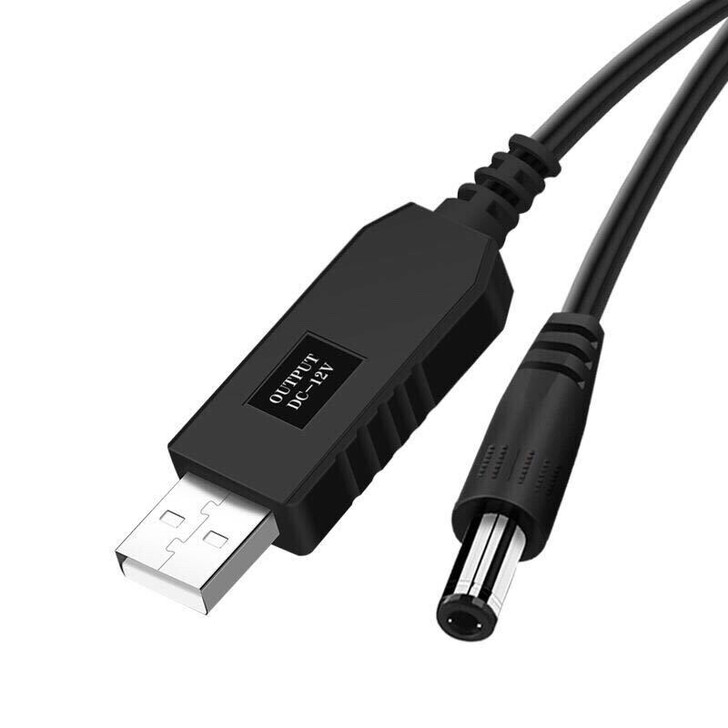 USB升压线 5V转9V.12V 路由器 ...