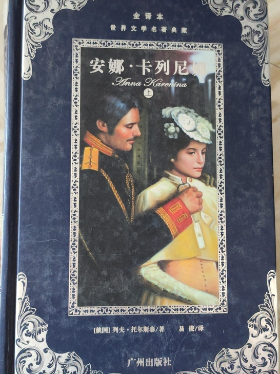 《安娜 卡列尼娜》上下两部，没看过几次，挺...
