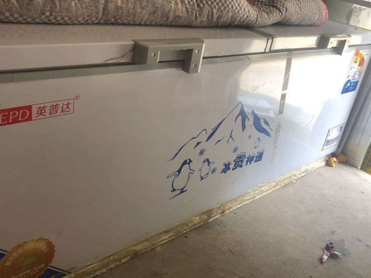 冰柜2.2米宽80厘米总容量1088升一直...