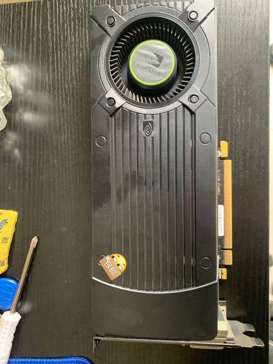 家里电脑升级了，旧显卡出售，昂达GTX76...